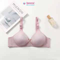 [ CÓ SIZE LỚN 40,42 ] Áo Ngực Nữ Không Gọng Nâng Ngực Êm Ái Speranza – Ren Hoa Cao Cấp, Co Giãn Tốt - SPA3330SH