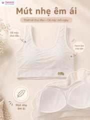 Áo Bra Nữ Cotton Speranza SPAL01908SH Có Mút Nhẹ, Form Ôm Đến 65kg