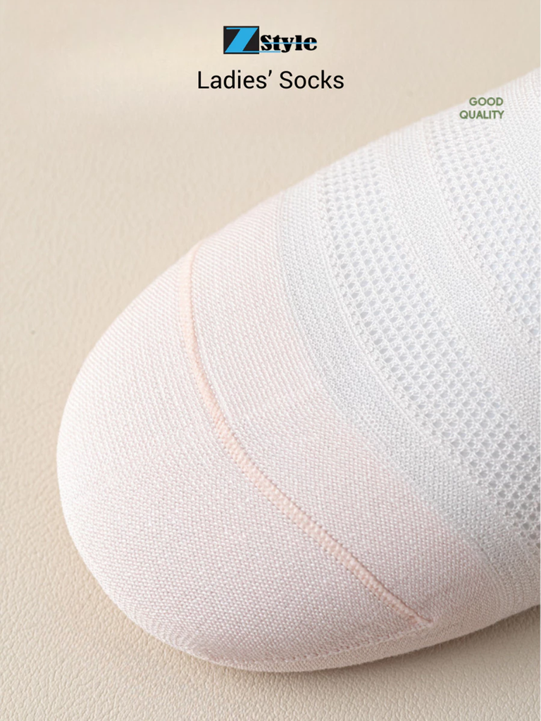 Combo 4 Đôi Vớ Nữ Zstyle – Co Giãn Tốt, Mềm Mịn, Kháng Khuẩn – Nhiều Màu Pastel Dễ Thương ZMS004SH