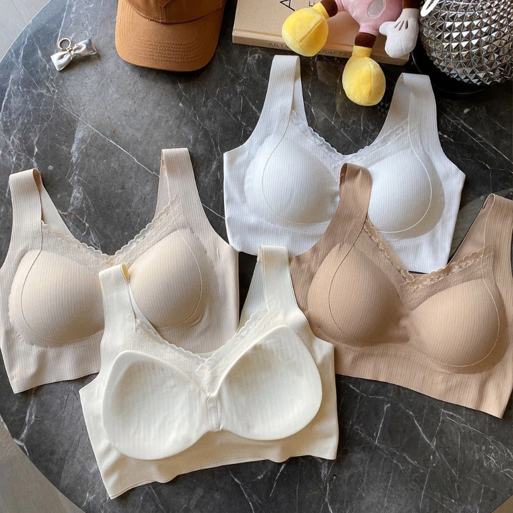 Áo ngực không gọng Speranza Bralette viền ren mặc nhà, đi làm siêu thoải mái, chống hở, thoáng khí SPAL7722SH