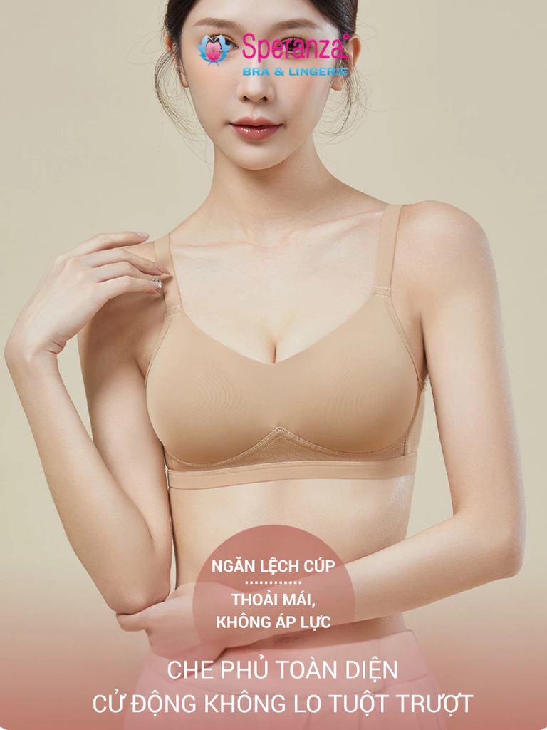 Áo Ngực Nữ Không Gọng Speranza Thời Trang – Size Đủ 34-42, Siêu Mềm & Định Hình Ngực - SPA3149SH