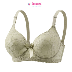 Áo ngực ren nữ Speranza mút mỏng 0.3cm, lót cotton, 3 móc 3 hàng, size 34-40 SPA755SH
