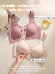 Áo Lót Không Gọng Nâng Đỡ Vòng 1 Lớn – Cúp Mỏng Cài Trước – Co Giãn Thoáng Mát Cho Người Trung Niên SPA811SH