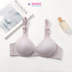 [ CÓ SIZE LỚN 40,42 ] Áo Ngực Nữ Không Gọng Nâng Ngực Êm Ái Speranza – Ren Hoa Cao Cấp, Co Giãn Tốt - SPA3330SH