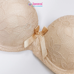 Áo ngực ren nữ Speranza mút mỏng 0.3cm, lót cotton, 3 móc 3 hàng, size 34-40 SPA755SH