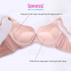 Áo Ngực Nữ Speranza, Đệm Dày - Thiết Kế Gợi Cảm, Tôn Dáng Cho Vòng 1 Nhỏ - SPA09999SH