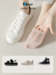 Combo 5 đôi Vớ Lười Nữ Zstyle – Cotton Tự Nhiên Kháng Khuẩn, Co Giãn Tốt, Thoáng Khí – Dài 20.5cm ZLS005SH