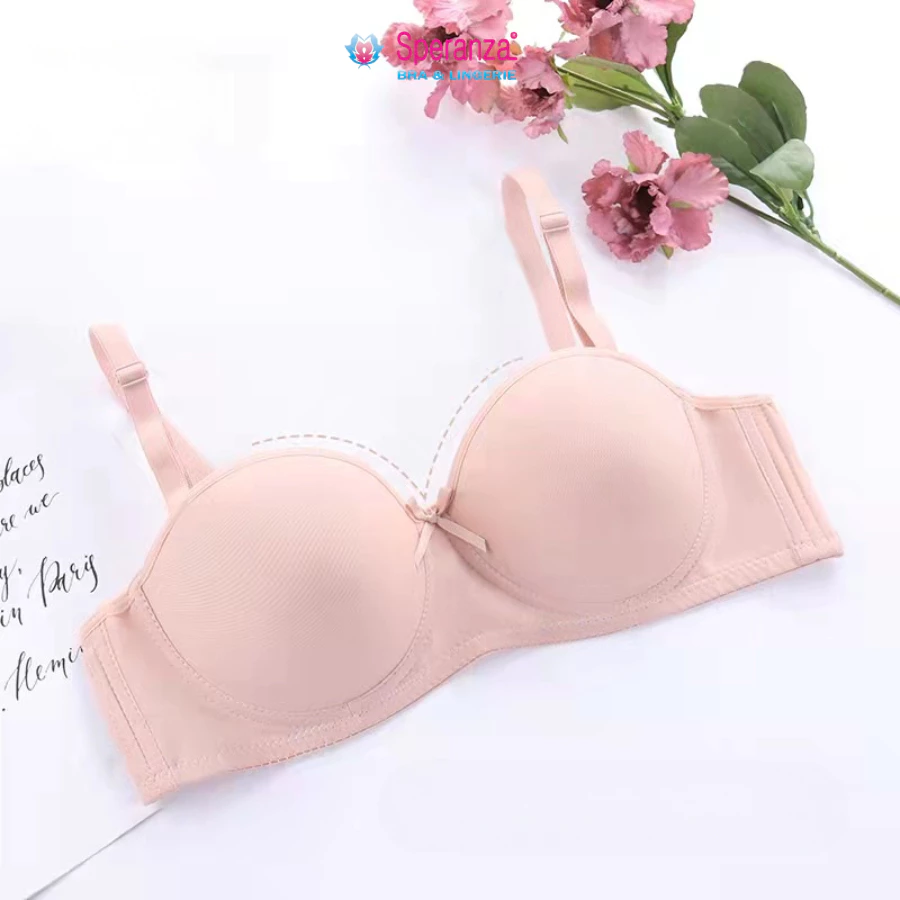 Áo ngực không gọng Speranza, nâng ngực 3/4 cúp mút dày nhẹ, dây tháo rời, nhiều màu, thoáng khí SPA8806SH