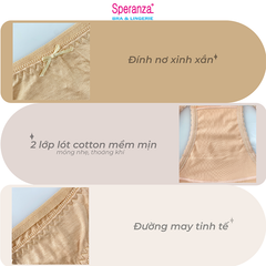 Quần lót nữ Speranza, mềm mại, thoáng mát, kiểu dáng đơn giản dễ sử dụng, phù hợp với nhiều đối tường - SPQ490SH
