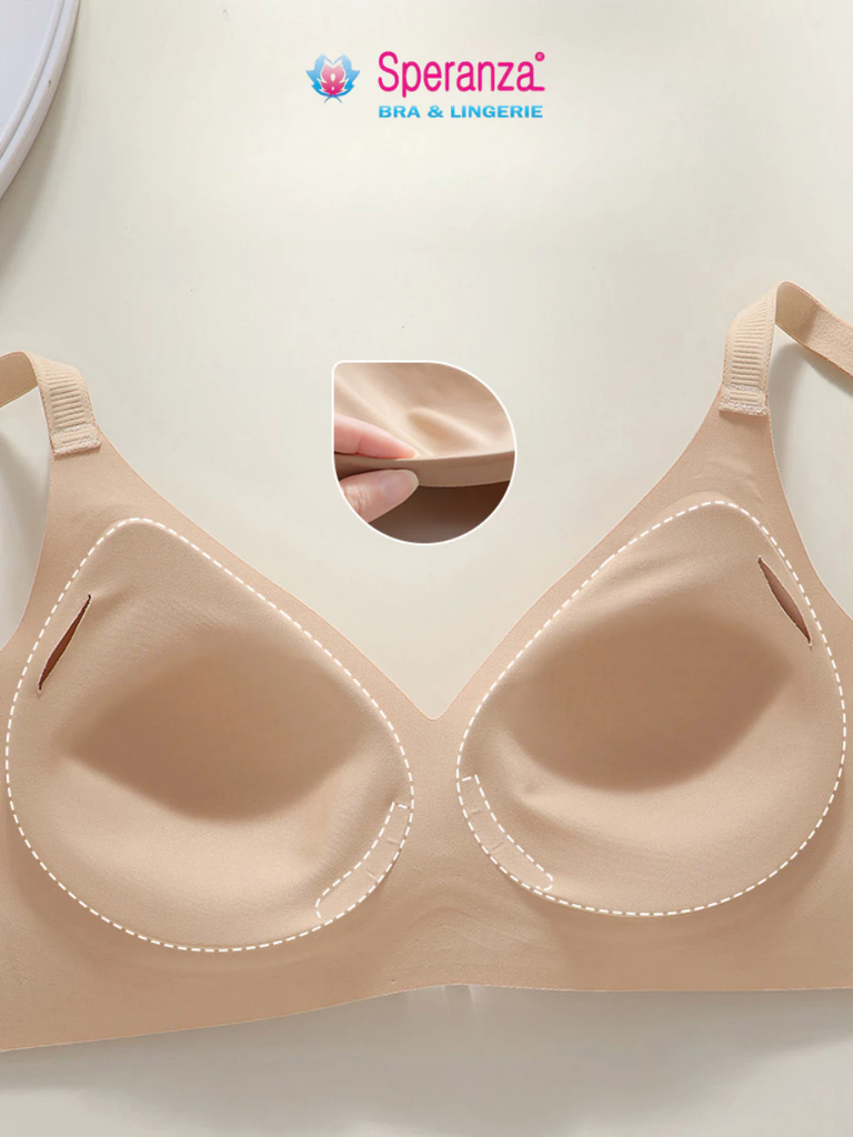 Áo Ngực Nữ Liền Mạch Không Gọng Speranza Bra Nâng Đỡ Tạo Dáng Đẹp, Mặc Áo Dài Không Lộ Vết SPA8898SH