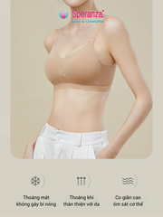 Áo Ngực Nữ Không Gọng Speranza Thời Trang – Size Đủ 34-42, Siêu Mềm & Định Hình Ngực - SPA3149SH