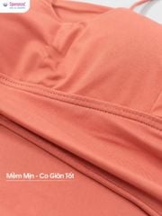 Áo Lá Nữ Speranza SPAL732SH Mút Mỏng Không Gọng Mềm Mịn Co Giãn
