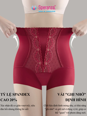 Quần Gen Bụng Ấm Tử Cung Speranza, Lót Tơ Tằm 10A Kháng Khuẩn, Siết Eo 2 Lớp Nâng Mông SPQG5087SH