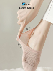 Combo 5 đôi Vớ Lười Nữ Zstyle – Cotton Tự Nhiên Kháng Khuẩn, Co Giãn Tốt, Thoáng Khí – Dài 20.5cm ZLS005SH