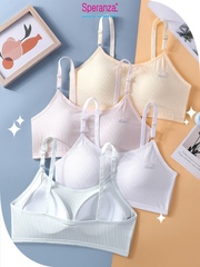 Áo Lá Nữ Sinh Speranza, Mút Mỏng Mềm Mại, Nhiều Lỗ Thoáng Khí, Bé Gái 35-50kg Mặc Vừa SPAL142SH