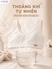 Áo Bra Nữ Cotton Speranza SPAL01908SH Có Mút Nhẹ, Form Ôm Đến 65kg