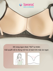 Áo Ngực Nữ Không Gọng Speranza Thời Trang – Size Đủ 34-42, Siêu Mềm & Định Hình Ngực - SPA3149SH