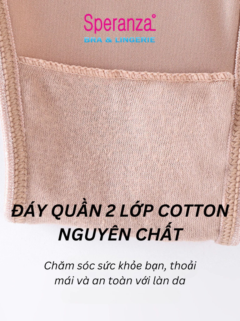 Quần Lót Nữ Nịt Bụng Speranza, Giảm Mỡ Bụng Dưới, chất liệu vả cao cấp - SPQG8828SH