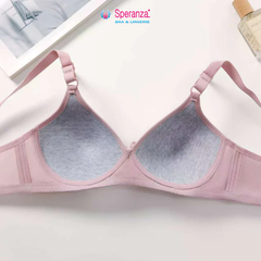 [ CÓ SIZE LỚN 40,42 ] Áo Ngực Nữ Không Gọng Nâng Ngực Êm Ái Speranza – Ren Hoa Cao Cấp, Co Giãn Tốt - SPA3330SH