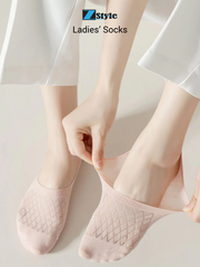 Combo 5 đôi Vớ Lười Nữ Zstyle – Cotton Tự Nhiên Kháng Khuẩn, Co Giãn Tốt, Thoáng Khí – Dài 20.5cm ZLS005SH
