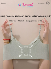 Áo Lót Không Gọng Nữ Cao Cấp Chất Chấm Tuyết Mịn, Nâng Ngực Tự Nhiên, Mặc Như Không Dây Vai Thời Trang, Không Vết Hằn SPA0023SH