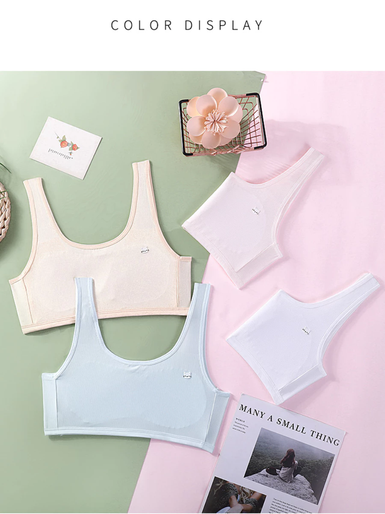 Áo lót bé gái dậy thì Speranza cotton lạnh Che ngực không lộ – co giãn thoáng khí SPAL090SH