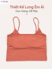 Áo Lá Nữ Speranza SPAL732SH Mút Mỏng Không Gọng Mềm Mịn Co Giãn