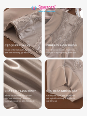 Quần Gen Bụng Ấm Tử Cung Speranza, Lót Tơ Tằm 10A Kháng Khuẩn, Siết Eo 2 Lớp Nâng Mông SPQG5087SH