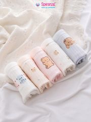 [Combo 5] Quần Lót Nữ Speranza Q49NK Cotton Tăm Kháng Khuẩn Mềm Mại