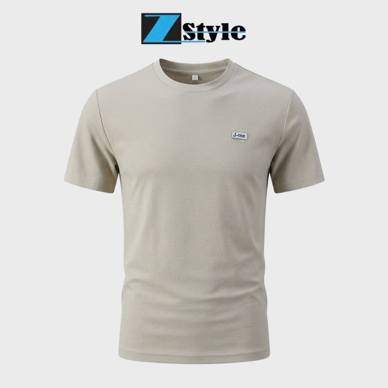 Áo Thun Nam Zstyle ZMT130SH Thun Lạnh Mát Chạm Da, Co Giãn 4 Chiều, Họa Tiết Sang Trọng