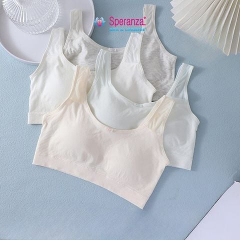 Áo Lót Bé Gái 40-53kg Speranza Cotton Mềm Mại, Cho Học Sinh SPAL7724SH