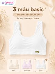 Áo Bra Nữ Cotton Speranza SPAL01908SH Có Mút Nhẹ, Form Ôm Đến 65kg