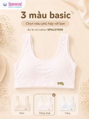 Áo Bra Nữ Cotton Speranza SPAL01908SH Có Mút Nhẹ, Form Ôm Đến 65kg