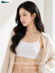 Áo Lá Học Sinh Gân Tăm Bản Lưng Phẳng Zstyle ZALL5528NK