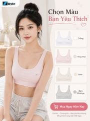 Áo Lá Học Sinh Mềm Mại Zstyle ZALL1013NK Có Mút Mỏng, Lưng Móc Cài