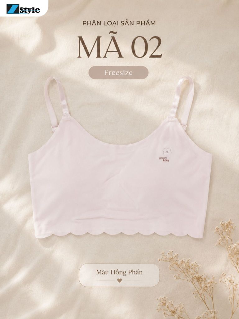 Áo Lá Học Sinh Nữ  ZStyle ZALL1013NK 2 Dây Ôm Dáng Thoải