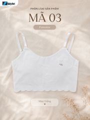Áo Lá Học Sinh Nữ  ZStyle ZALL1013NK 2 Dây Ôm Dáng Thoải