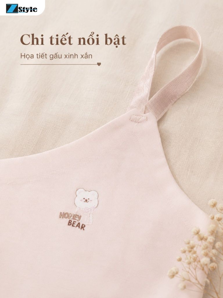 Áo Lá Học Sinh Nữ  ZStyle ZALL1013NK 2 Dây Ôm Dáng Thoải
