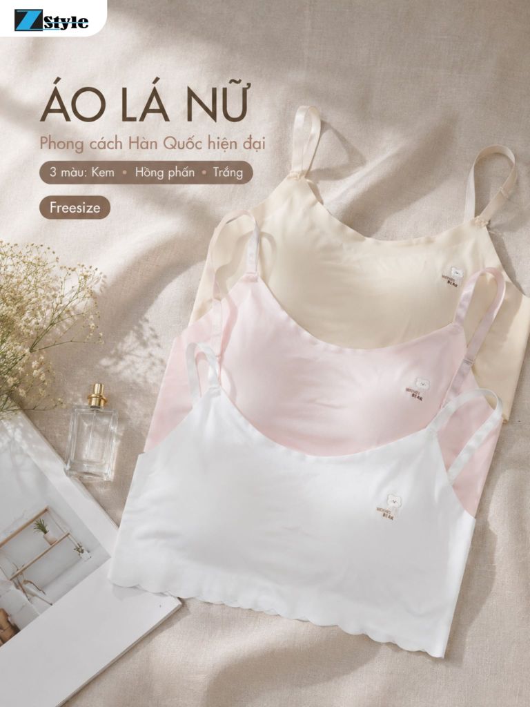 Áo Lá Học Sinh Nữ  ZStyle ZALL1013NK 2 Dây Ôm Dáng Thoải