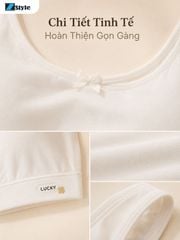 Áo Lá Nữ Sinh Zstyle ZALL5528NK Chui Đầu Có Mút Nhẹ Co Giãn Mềm Mại