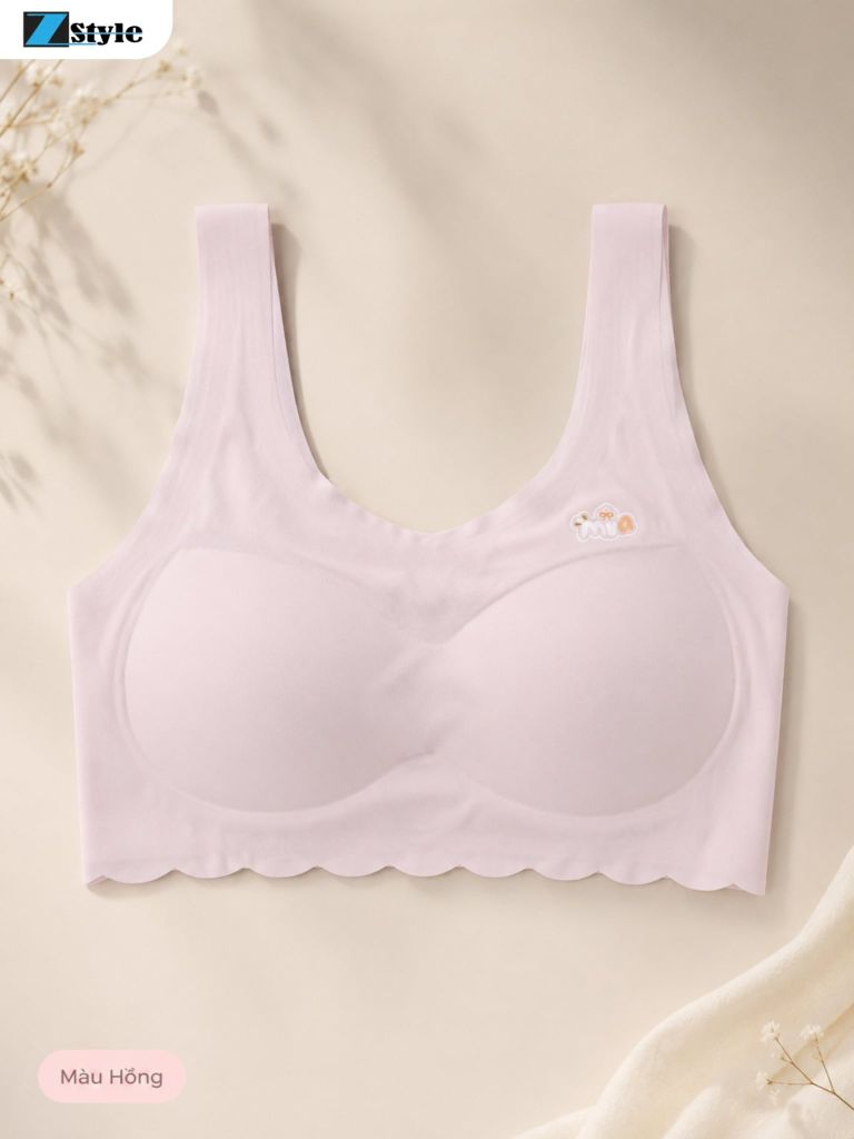 Áo Lá Nữ Zstyle ZALL5520NK Mút Liền Không Đường May Co Giãn Mềm Mịn