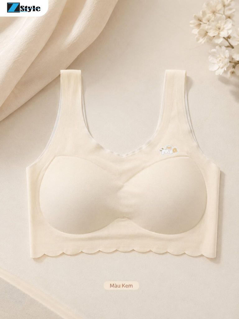 Áo Lá Nữ Zstyle ZALL5520NK Mút Liền Không Đường May Co Giãn Mềm Mịn