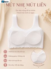 Áo Lá Nữ Zstyle ZALL5520NK Mút Liền Không Đường May Co Giãn Mềm Mịn