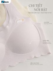Áo Lá Nữ Zstyle ZALL5520NK Mút Liền Không Đường May Co Giãn Mềm Mịn