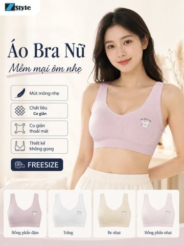 Áo Lá Nữ ZStyle ZALL5520NK Co Giãn Không Đường May Mút Liền Chui Đầu