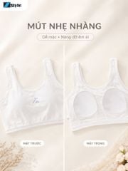 Áo Lót Học Sinh Z Style ZALL5528NK Co Giãn Dáng Có Mút Nâng Đỡ