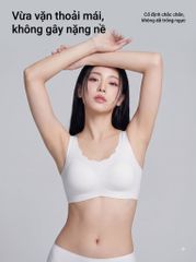 Áo Lót Nữ Speranza AL299NK Không Gọng Mút Cố Định Viền Gel Che Mỡ Nách