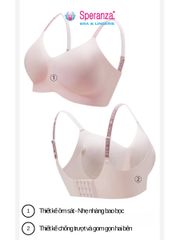 Áo Lót Nữ Speranza A349NK Không Gọng Nâng Ngực Tự Nhiên Chống Chảy Xệ