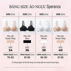 Áo ngực có gọng Speranza SPA9101SH nâng ngực tự nhiên, êm ái