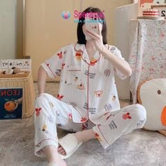 Đồ Bộ Mặc Nhà Nữ Speranza SBD022SH Cotton Xốp Cute Bigsize 78kg